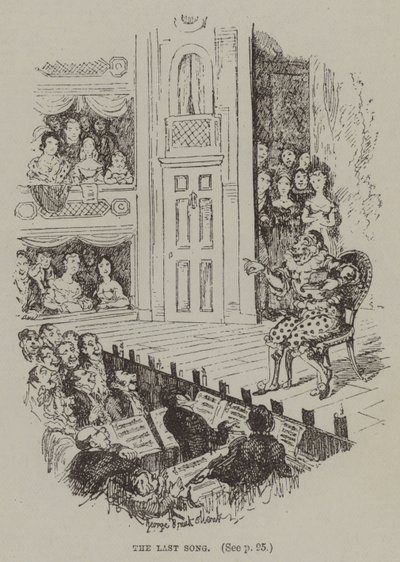 Das letzte Lied von George (after) Cruikshank