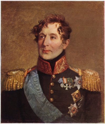 Porträt von Mikhail Miloradovitch von George (after) Dawe