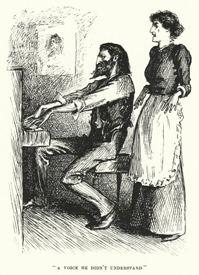 Illustration für Trilby von George du Maurier von George (after) Du Maurier