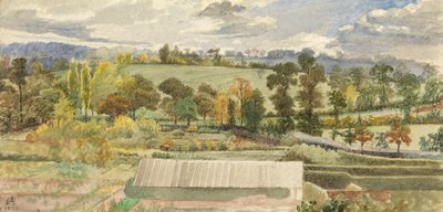 Kilburn Blick Richtung Hampstead, 1858 von George Adolphus Storey