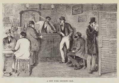 Eine New Yorker Trinkbar von George Augustus Sala