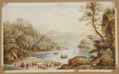 Brougham Castle, Westmoreland von George Baxter