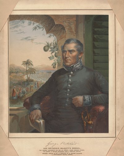 George Pritchard, Konsul Ihrer Britischen Majestät von George Baxter