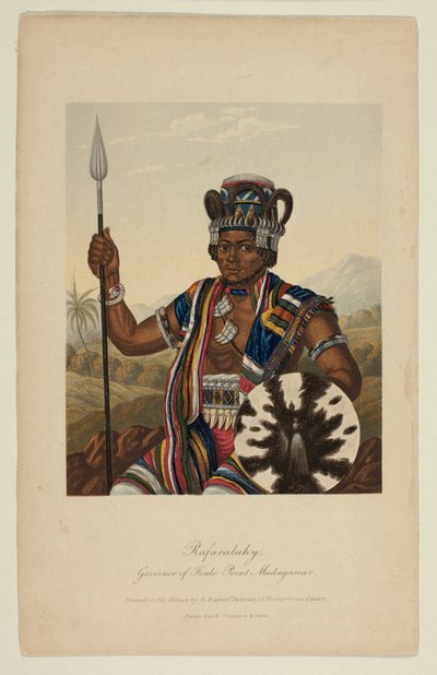 Rafaralahy, Gouverneur von Foule Point, Madagaskar von George Baxter