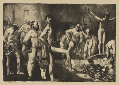 Badehaus der Geschäftsleute von George Bellows