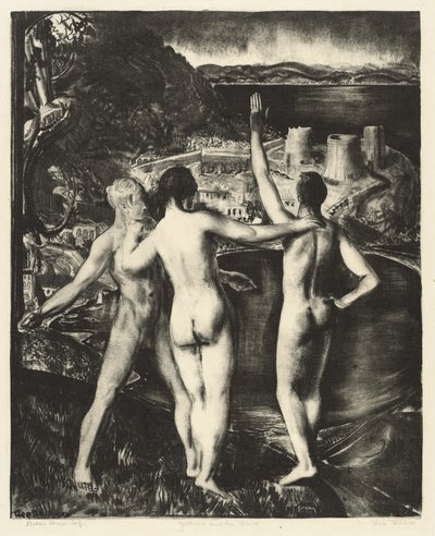 Lychnis und ihre Söhne von George Bellows
