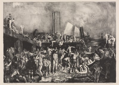 Flussufer von George Bellows