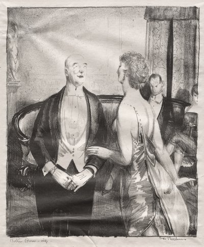 Der Salon-Kritiker von George Bellows