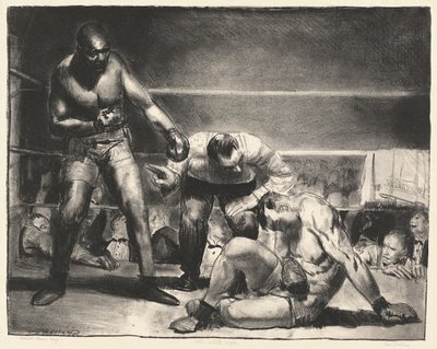 Die Weiße Hoffnung von George Bellows