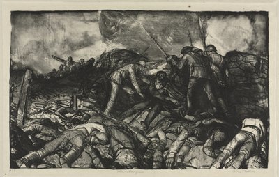 Kriegsserie: Der Sturmangriff von George Bellows