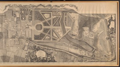 Eine topografische Erhebung der Gemeinde Kensington mit Plänen und Ansichten des Königspalastes und der Gärten, Hyde Park und Knightsbridge von George Bickham