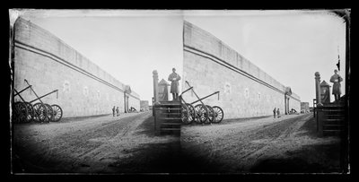 Wache, Fort Hamilton, Brooklyn, ca. 1872-87 von George Bradford Brainerd