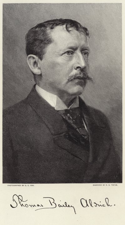 Porträt von Thomas Bailey Aldrich von George C. Cox