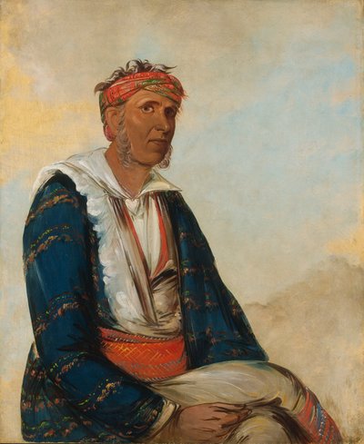Cól-lee, ein Stammeshäuptling von George Catlin