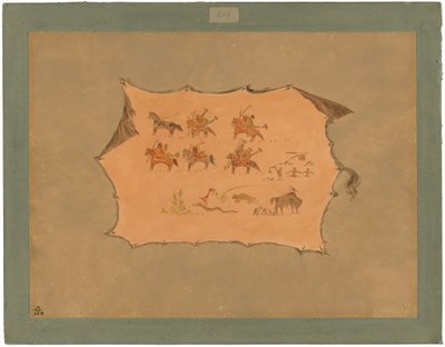 Faksimile eines Pawnee-Doktor-Robes von George Catlin