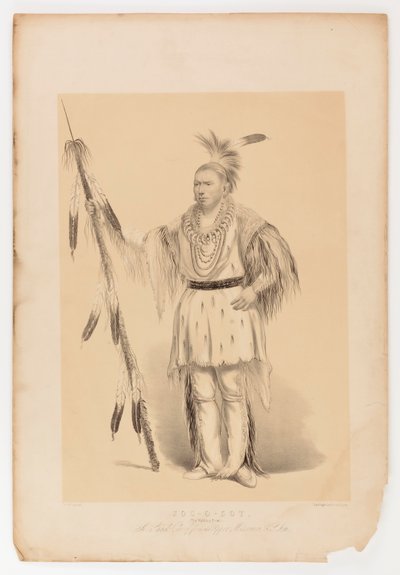 Joc-o-sot, der Gehende Bär von George Catlin