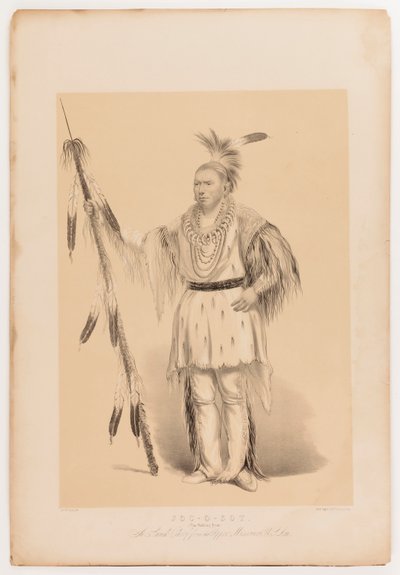 Joc-o-sot, der Gehende Bär von George Catlin