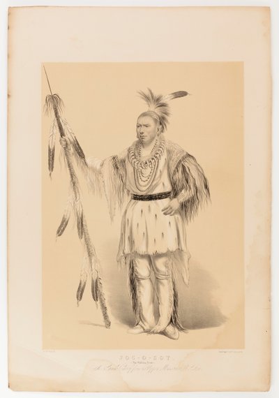 Joc-o-sot, der Gehende Bär von George Catlin