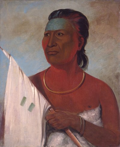 Náh-pope, Berater von Black Hawk von George Catlin