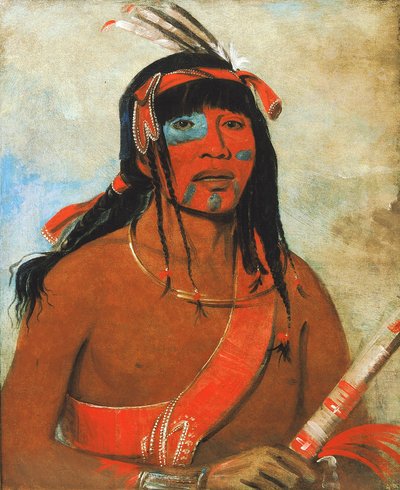 O-tá-wah, Der Ottaway, ein Krieger von George Catlin