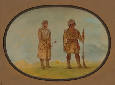 Zwei Cherokee-Häuptlinge von George Catlin