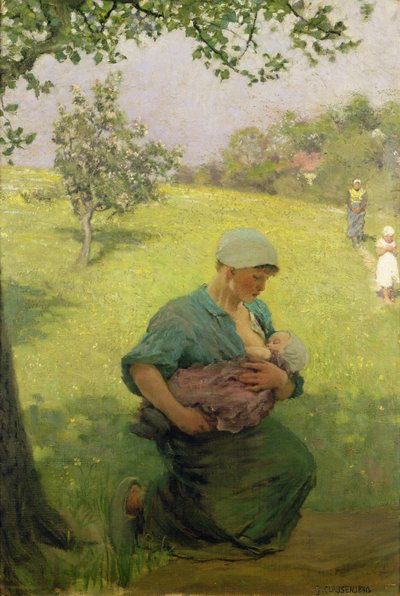 Frühling von George Clausen