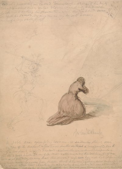 Ergebene Ehefrau von George Cruikshank