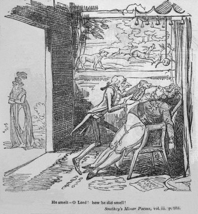 Er roch - O Herr! Wie er roch!, ca. 1820 von George Cruikshank