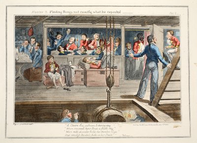 Meister B, findet die Dinge nicht genau so, wie er erwartet hat von George Cruikshank