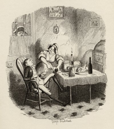 Mr. Claypole, wie er erschien, als sein Meister abwesend war, aus 