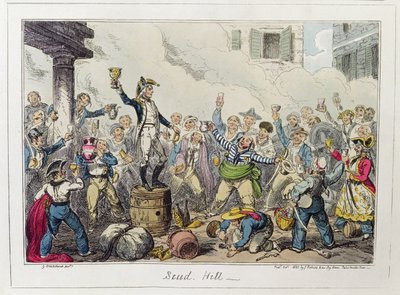 Scud Hill, veröffentlicht von James Robins und Co., Oktober 1825 von George Cruikshank