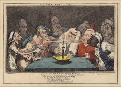 Das königliche Nachtlicht von George Cruikshank