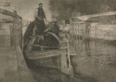 Camera Work: Ein Thames-Schließfach von George Davison