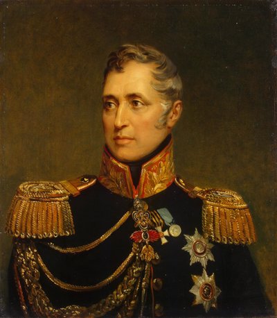 Porträt von Graf Carlo Pozzo di Borgo von George Dawe