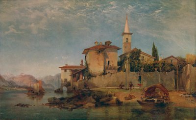 Italienische Seeszene, 1853, 1935 von George Edwards Hering