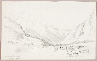 Von unserem Hotel, Cortina von George Elbert Burr