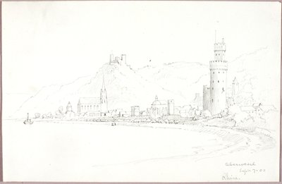 Oberwesel von George Elbert Burr
