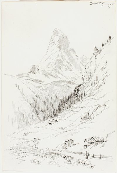 Zermatt von George Elbert Burr