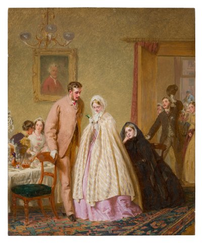 Das Hochzeitsfrühstück, 1862 von George Elgar Hicks