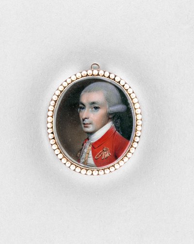 Porträt eines Mannes von George Engleheart