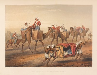 Verstärkung auf dem Weg nach Delhi?, 1857 von George Francklin Atkinson