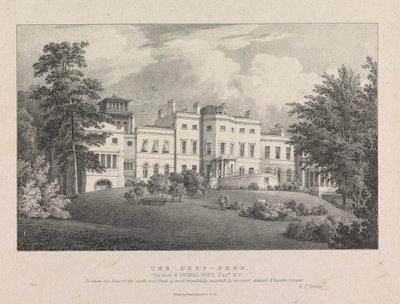 The Deep-Dene. Der Sitz von Thomas Hope, Esq. von George Frederick Prosser