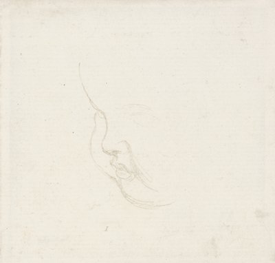 Studie für einen Kinderkopf, ca. 1860 von George Frederick Watts