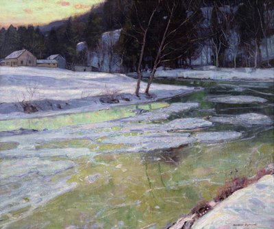 Stille und Abendlicht von George Gardner Symons