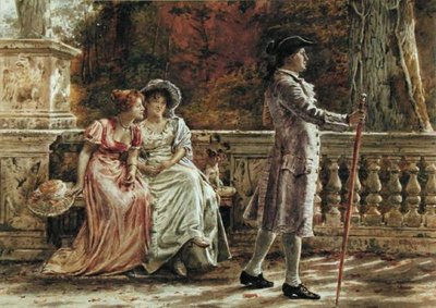 Einen Eindruck machen von George Goodwin Kilburne