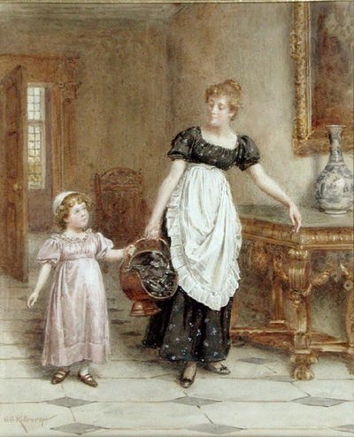 Viele Hände machen leichte Arbeit von George Goodwin Kilburne