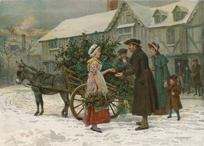 Der Stechpalmenwagen von George Goodwin Kilburne