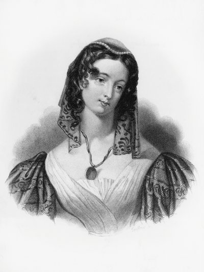 Inez, Illustration für Childe Harold