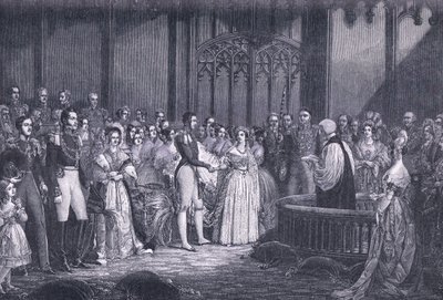 Hochzeit von Königin Victoria, 1840 von George Hayter