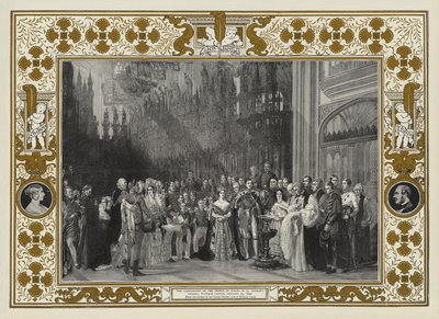Die Taufe des Prinzen von Wales in der St. George